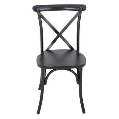 Image two of Crossback Chair, Black